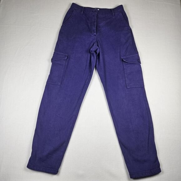 Aritzia Wilfred Free Modern Cargo Pant Womens High Rise Tapered Size 6 Bareback - Picture 4 of 16